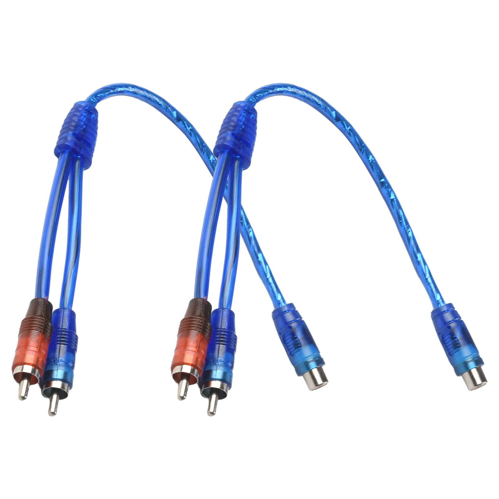 Audio Splitter Y - 2 Stück RCA-Audiokabel 