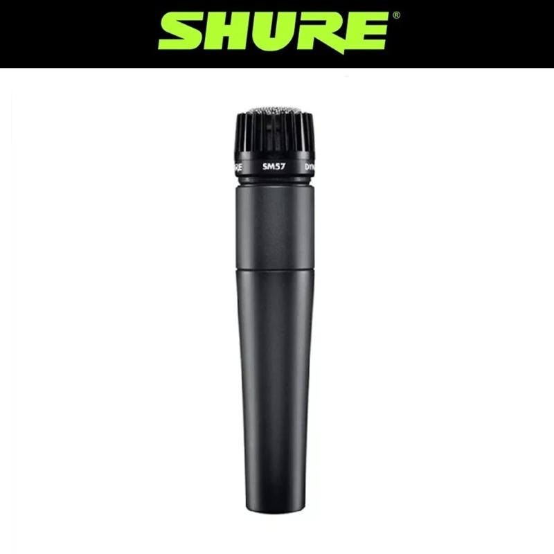 Shure Mic Mv7 - Shure SM57 Instrumentenmikrofon, dynamisches Handmikrofon mit