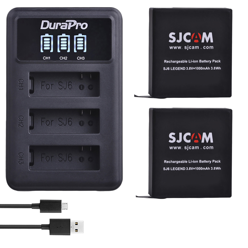 Shure Mic Mv7 - DuraPro 2PC 1000mAh Original SJCAM SJ6