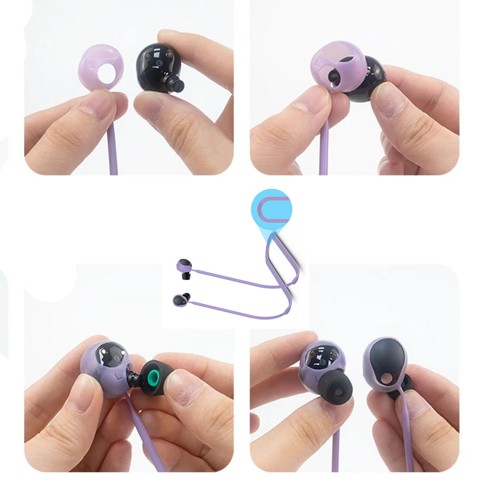Sony Headphone Wf-1000Xm5 - Anti-Verlust-Gurt für Sony WF-1000XM5 Ohrhörer, bunte,