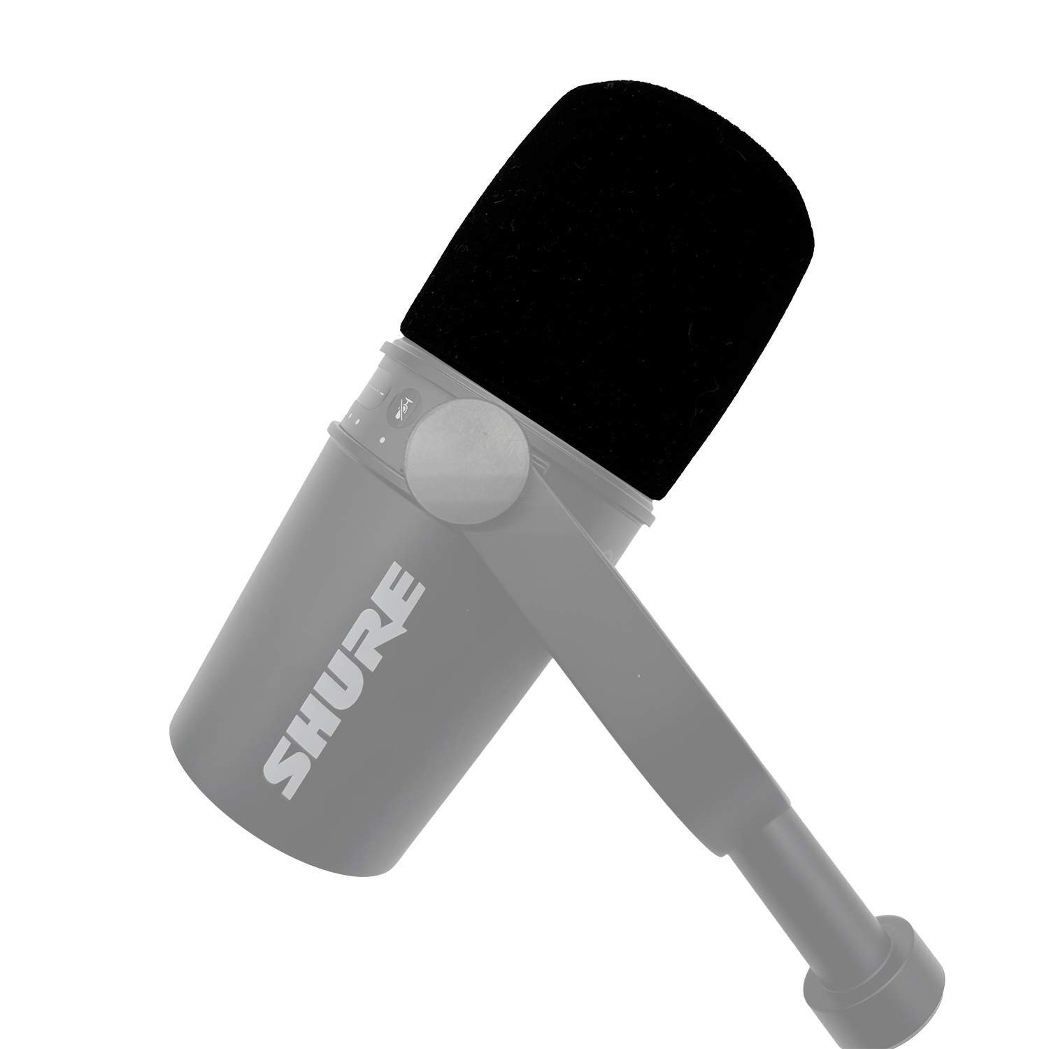 Shure Mic Mv7 - Blue Mantis Pop-Filter, Dead Cat, individuelles
