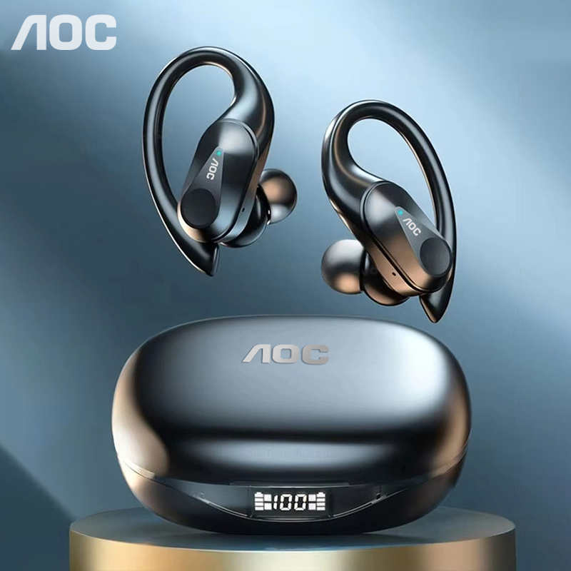 Wired Earphone Mic - Choice AOC Sport-Headset, kabellose Bluetooth 6.0-Kopfhörer,