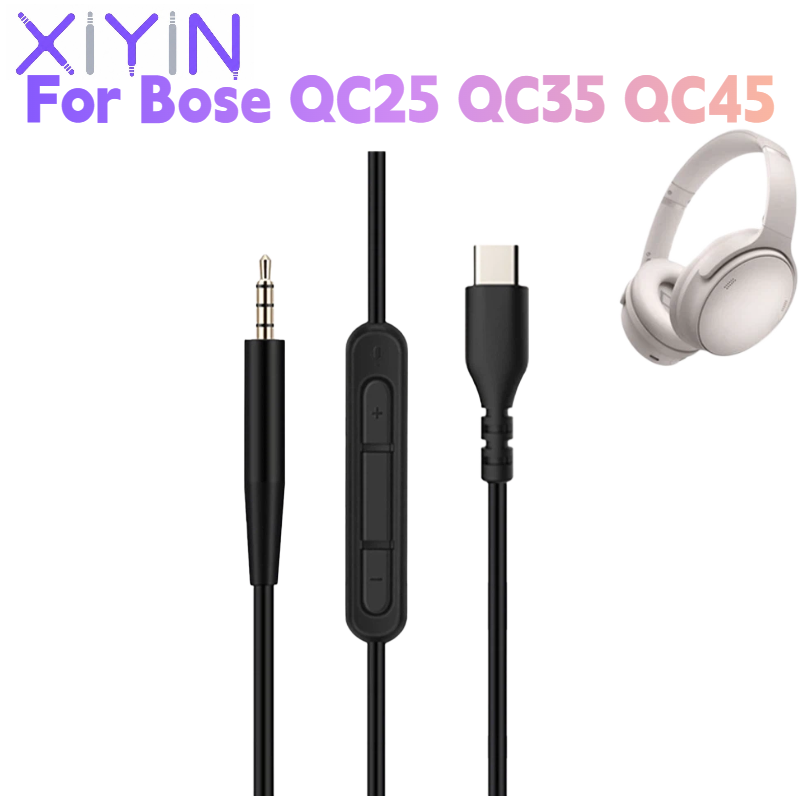 Bose Headphone Qc45 - Ersatzkabel 1,4 Meter DAC Typ C