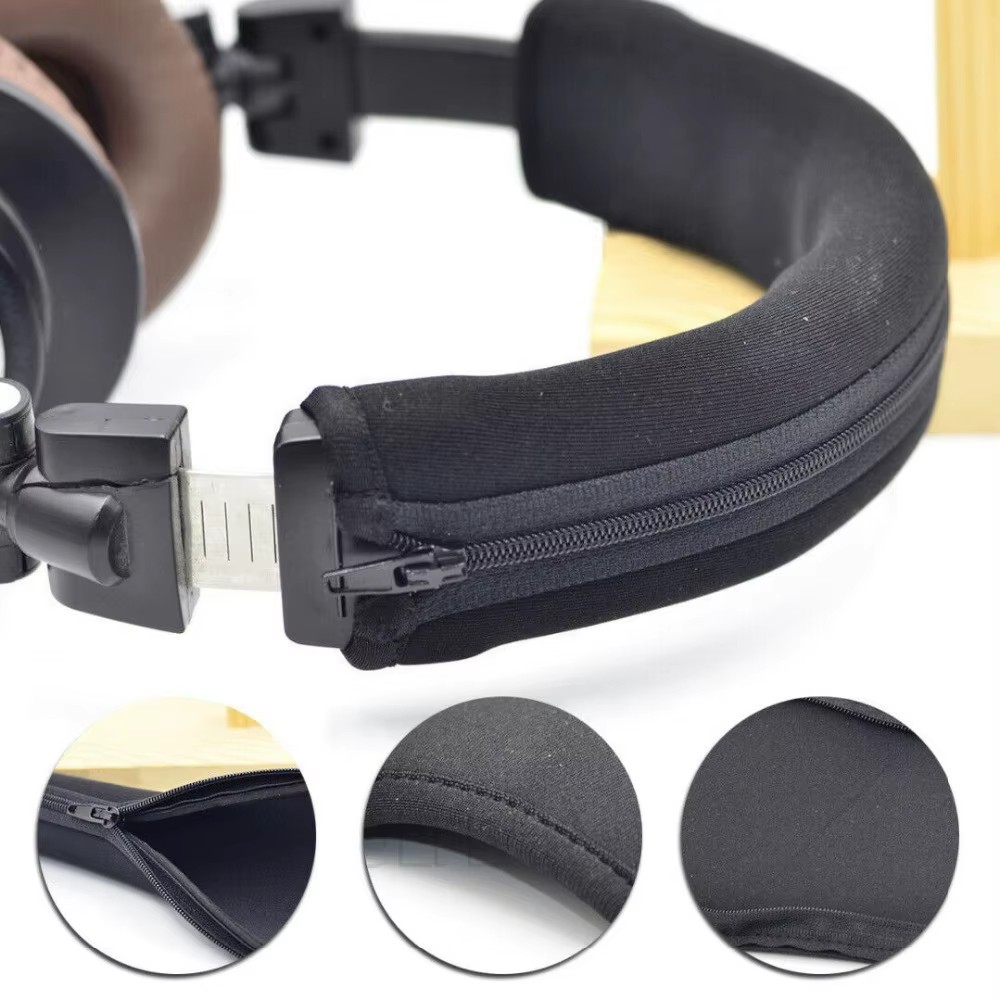Audio Technica Headphone Ath-M20X - Reißverschluss Kopfhörer Schutzhülle Kissen Pad Stirnband