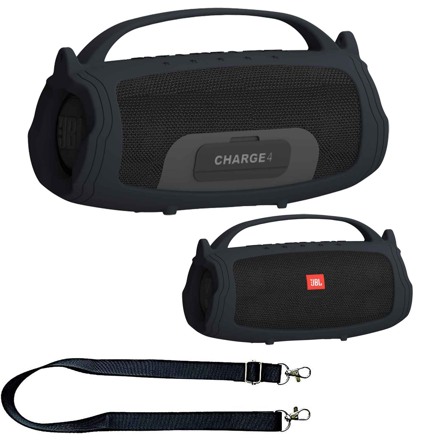 Schutzhülle mit Silikon griff  – Jbl Speaker Charge 5 Bewertung und Preis