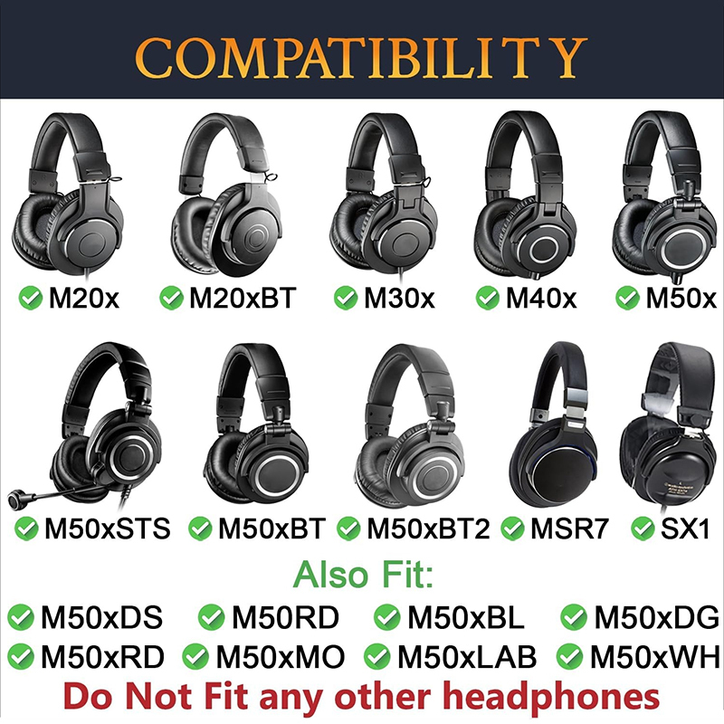 Ersatz-Ohrpolster für Audio Te – Audio Technica Headphone Ath-M20X Bewertung und Preis