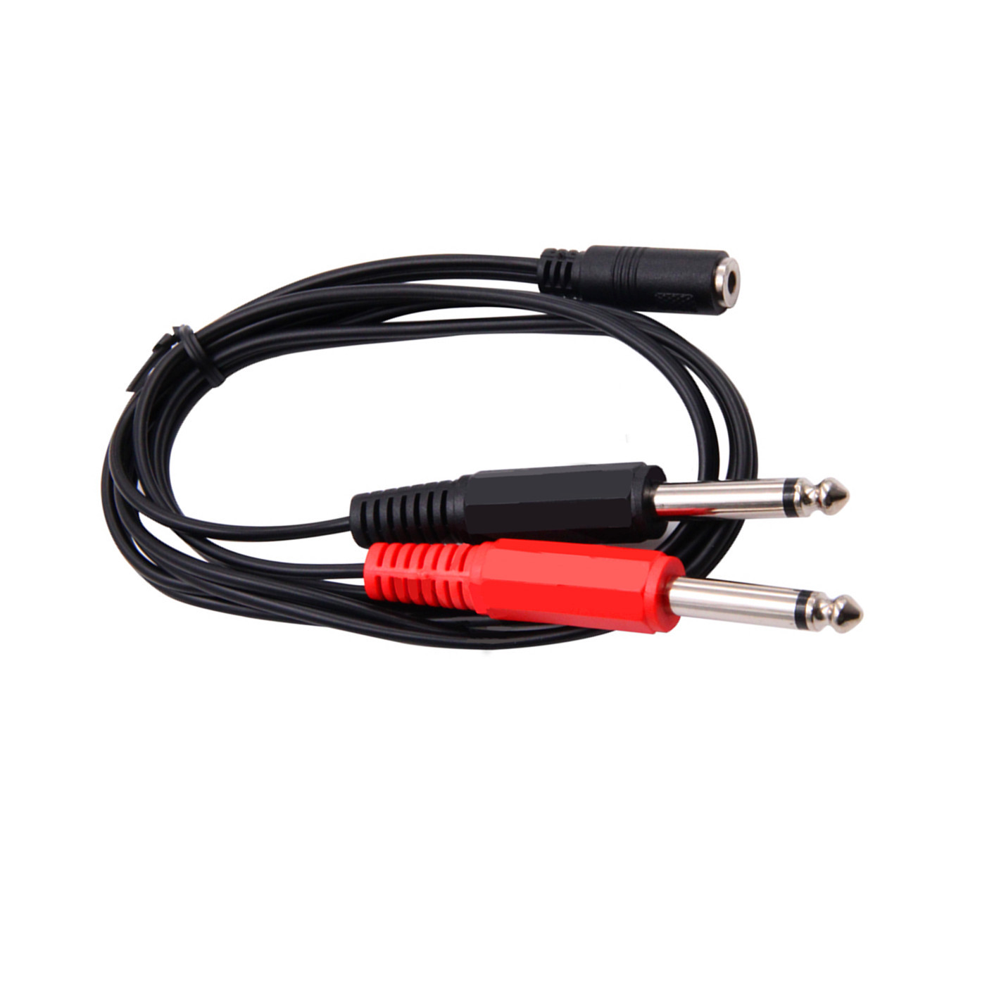 6,35 mm Stecker auf 2 6,35 mm  – Audio Splitter Y Bewertung und Preis