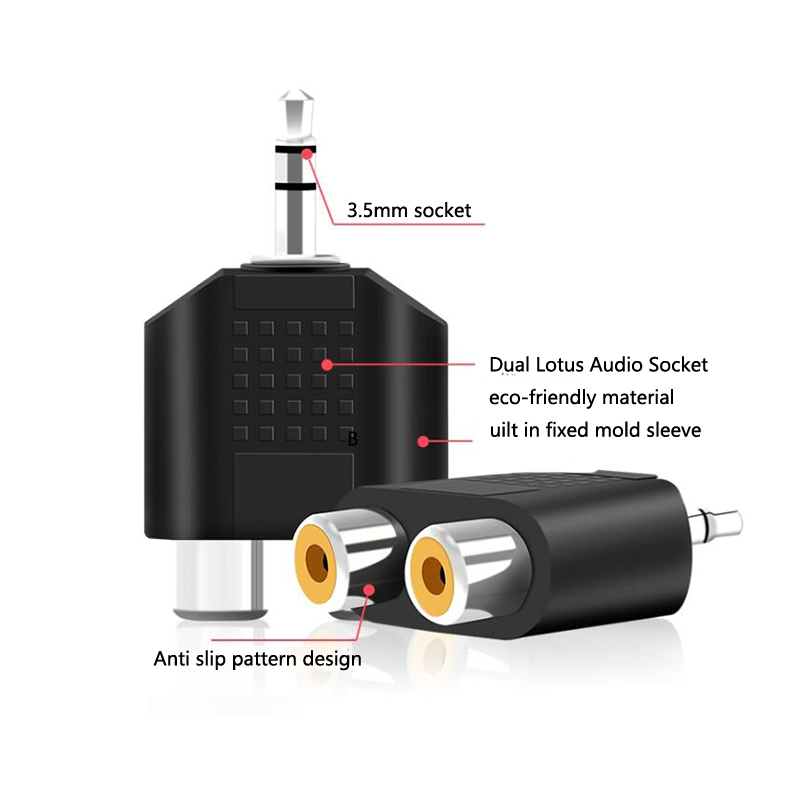 1/2/4 Stück 3,5 mm Klinke Ster – Earphone Splitter Jack Bewertung und Preis