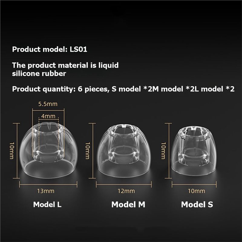 A23F-Silikon-Ohrstöpsel für KZ – Silicone Ear Tip Replacement Bewertung und Preis