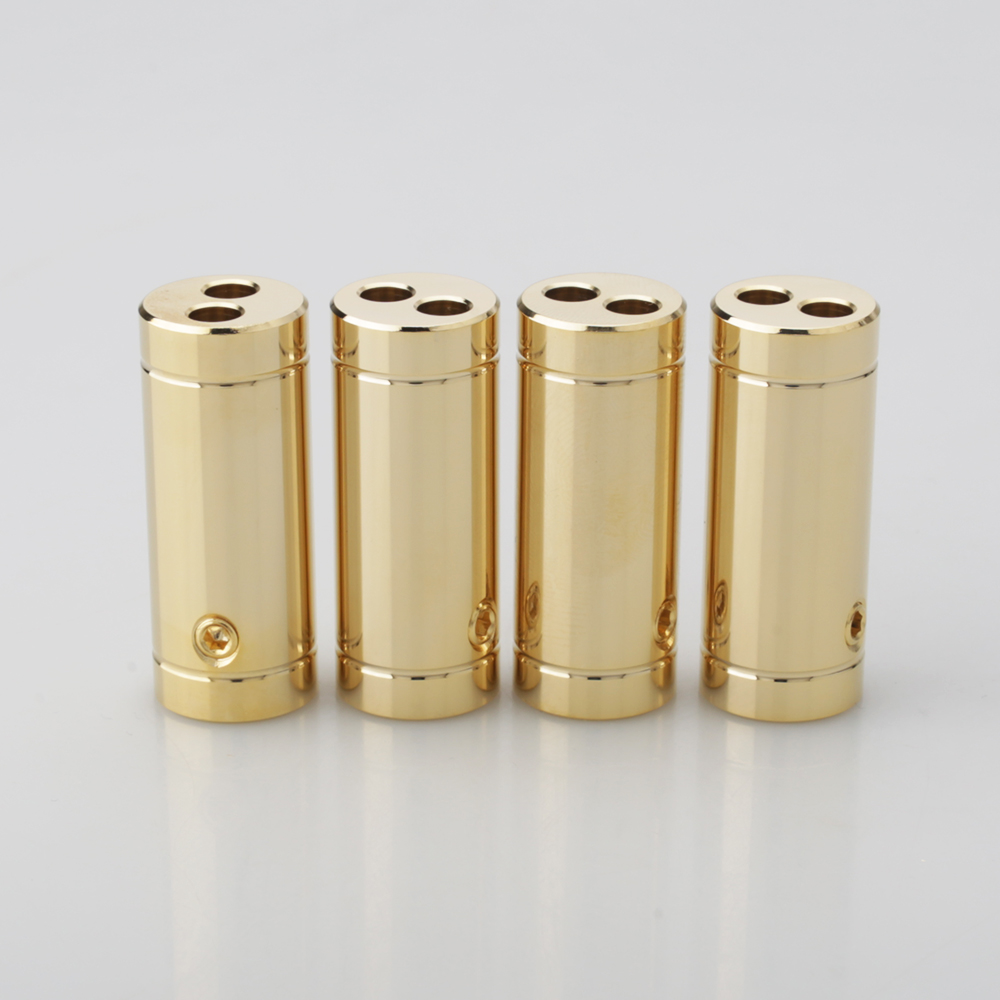 4 Stück verchromte/goldbeschic – Audio Splitter Y Bewertung und Preis