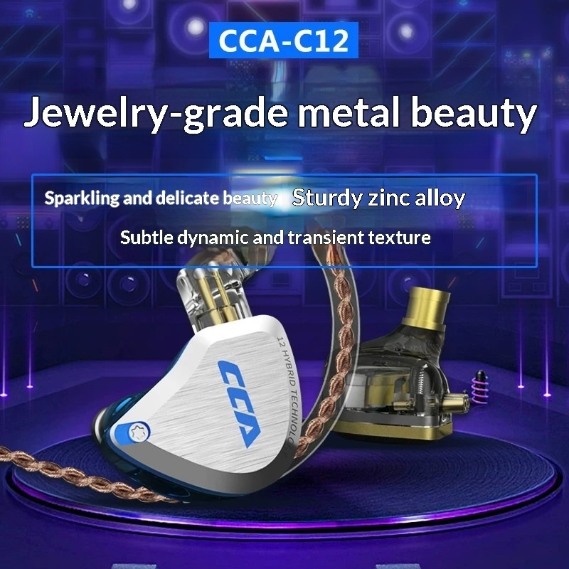CCA C12 Kopfhörer Hi-Fi Audiop – Audiophile Headphone Wired Bewertung und Preis