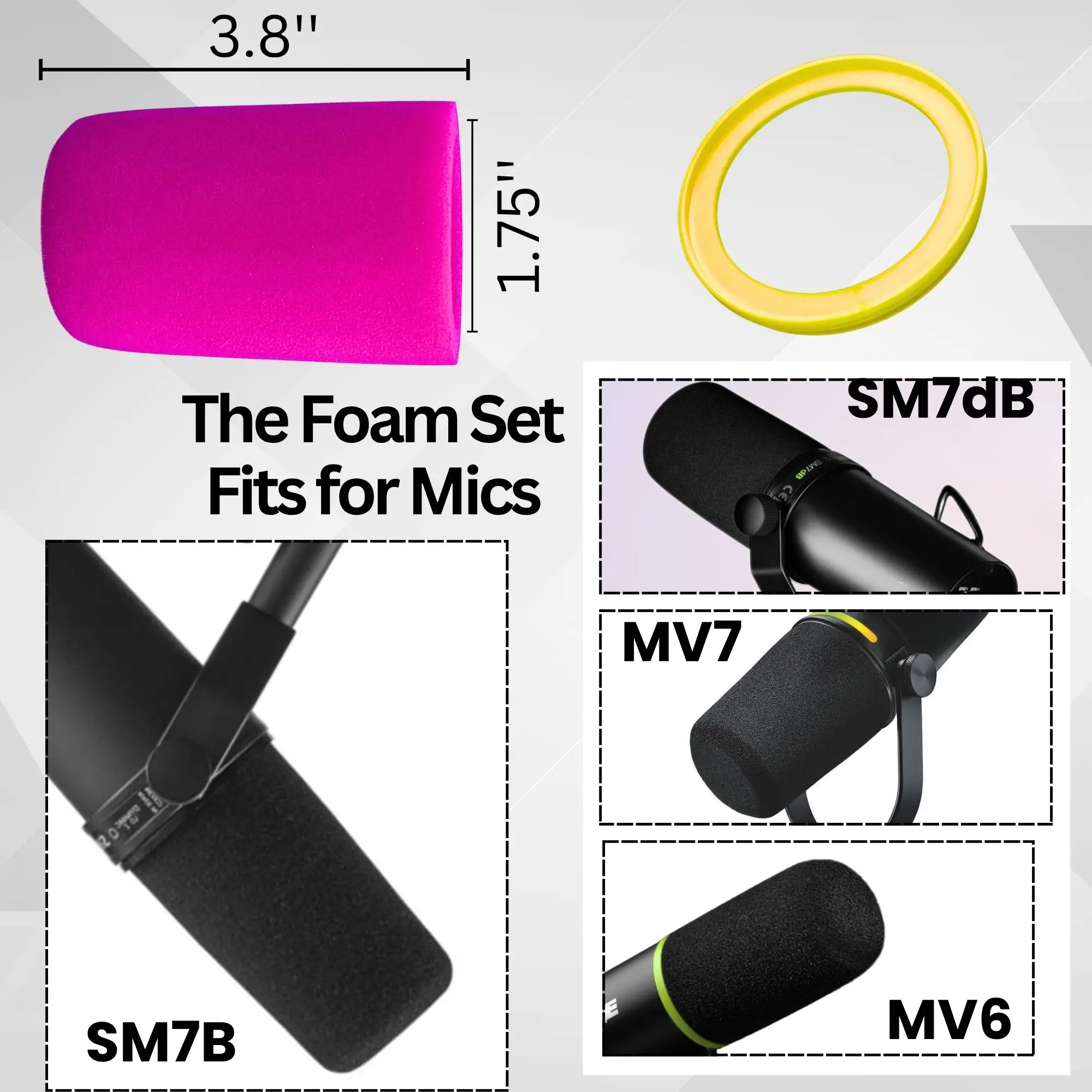 SM7b Windschutz und Schaumstof – Shure Mic Sm7B Bewertung und Preis