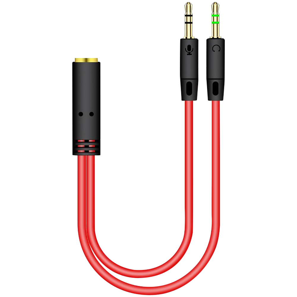 3,5 mm Klinke 2 Stecker auf 1  – Audio Splitter Y Bewertung und Preis