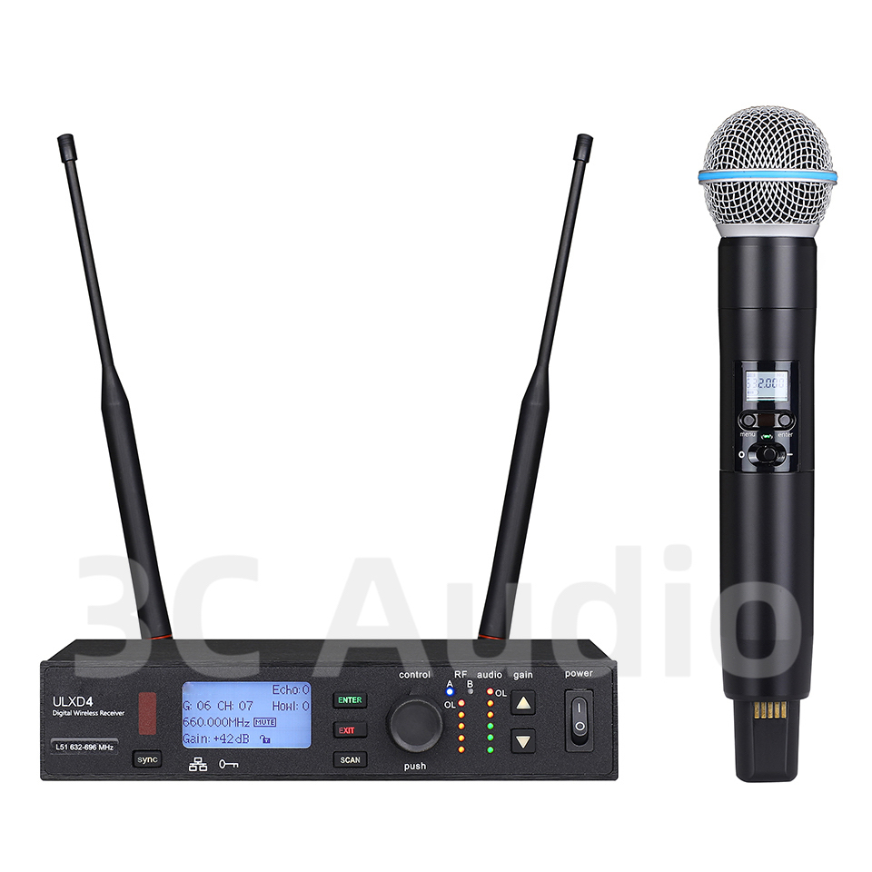ULXD4-SLXD 500/600 MHz Profess – Shure Mic Sm58 Bewertung und Preis