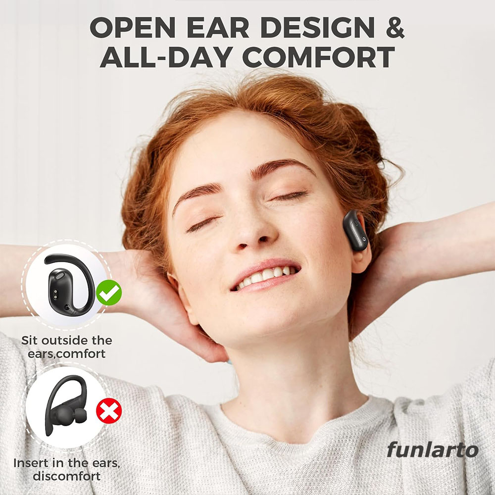 Kabellose Open-Ear-Laufkopfhör – Sports Earphone Hook Bewertung und Preis